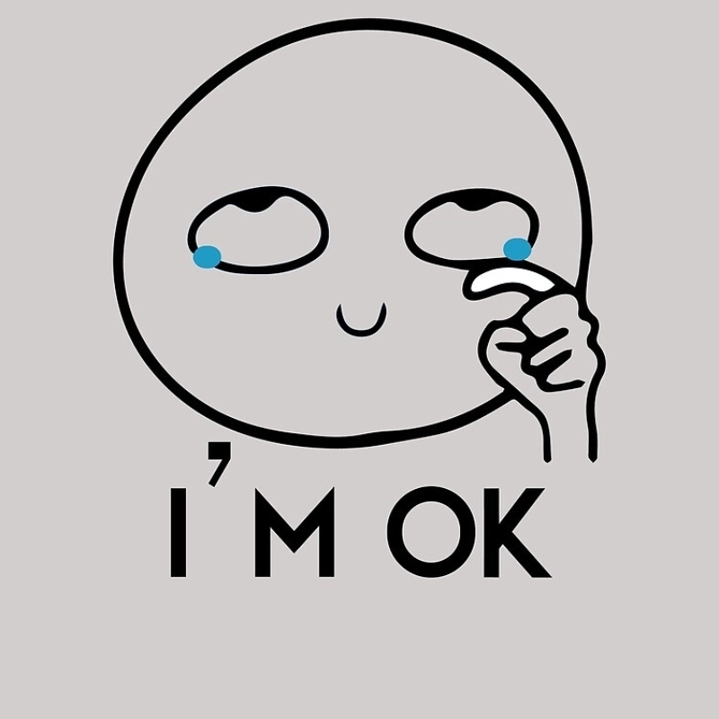 Khi bạn ổn nhưng không ổn lắm, dùng ngay meme i'm ok