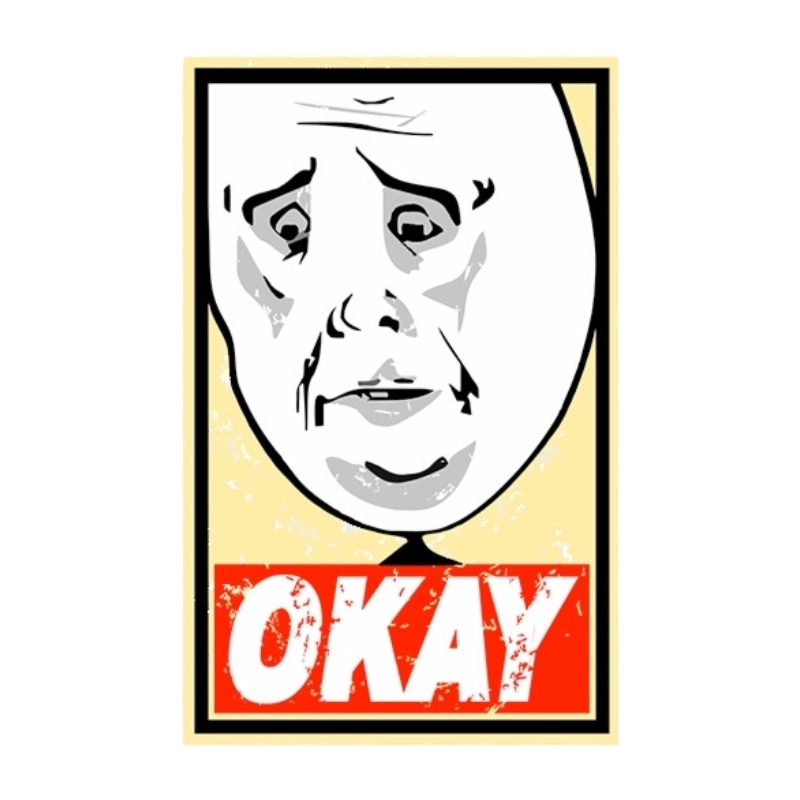 Meme okay đơn giản nhưng đầy biểu cảm
