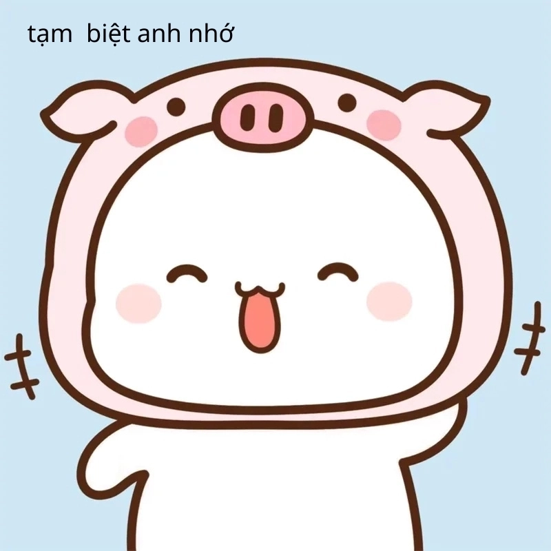 Bộ sưu tập hình chào tạm biệt dễ thương khiến ai cũng muốn lưu lại
