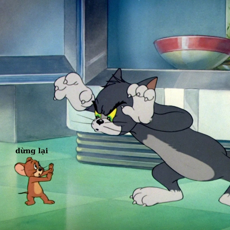 Meme tom and jerry tiếng việt Bộ sưu tập meme siêu hot bằng tiếng Việt