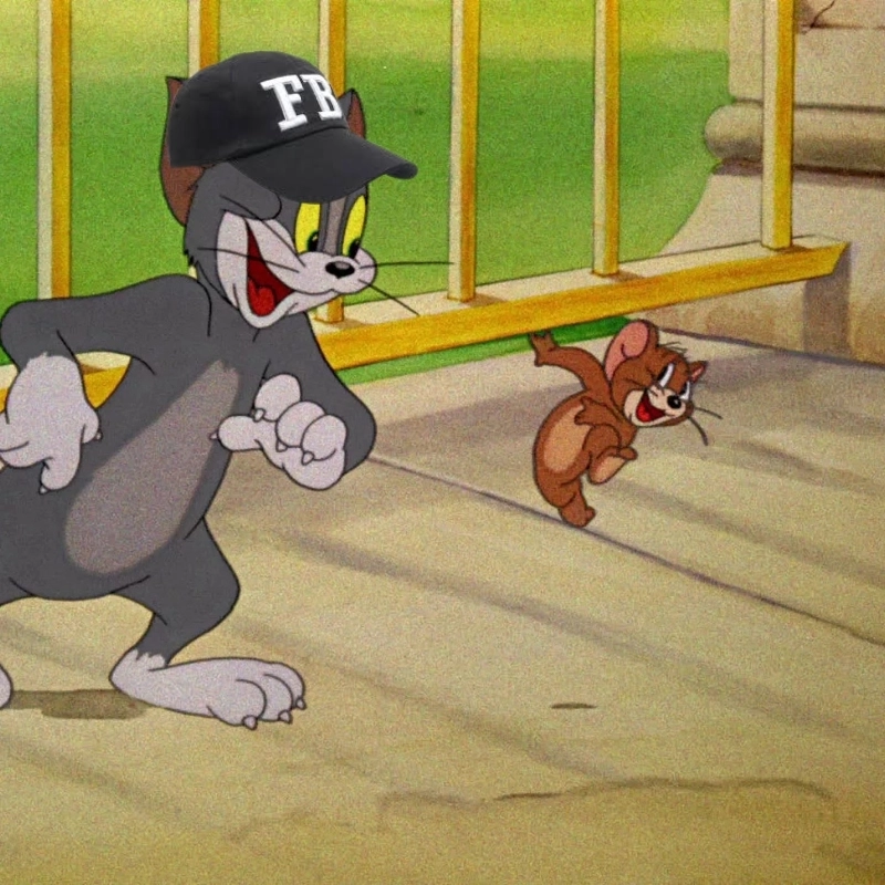 Fbi meme tom and jerry Khi FBI xuất hiện và Tom không còn đường thoát