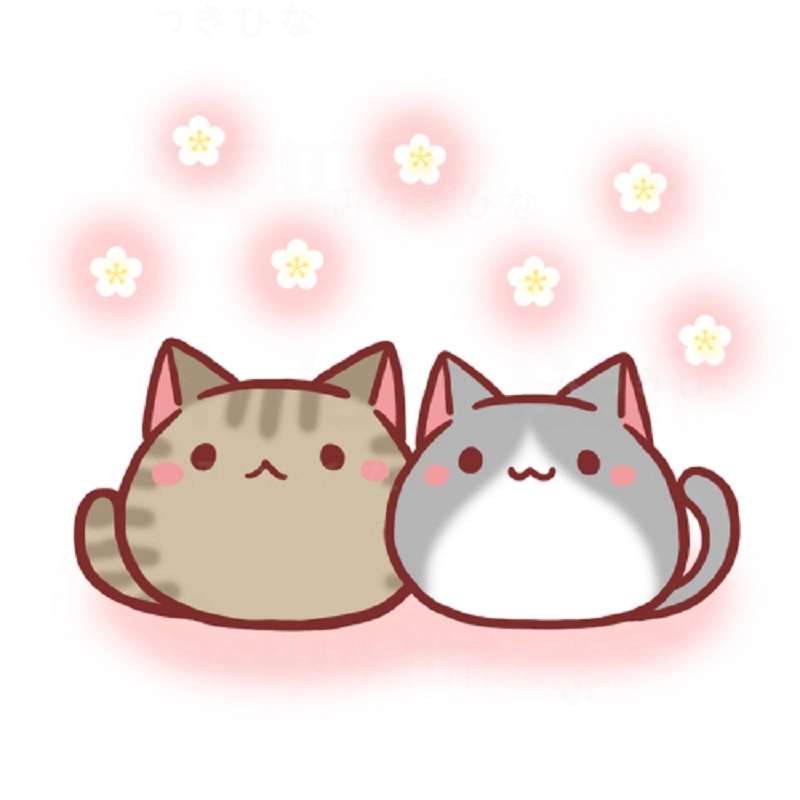 mèo chibi siêu dễ thương quá trời