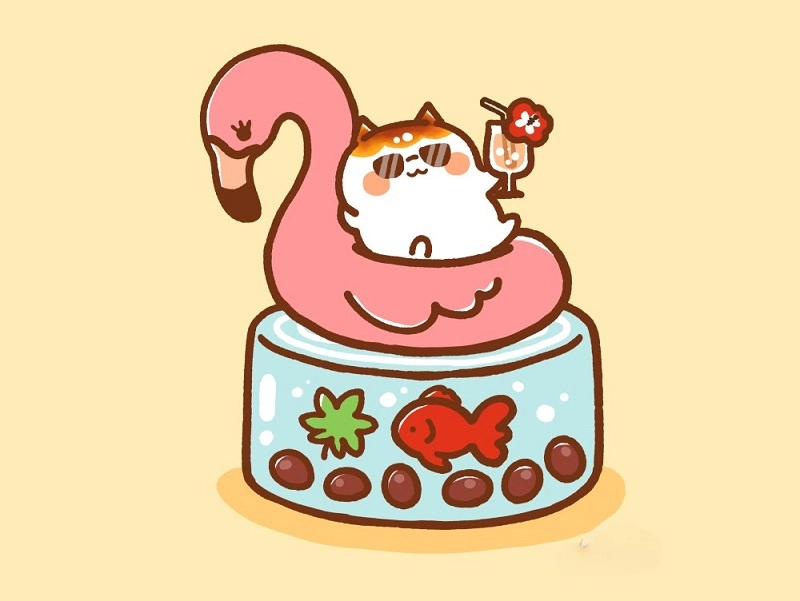 Không thể cưỡng lại hình cute mèo chibi