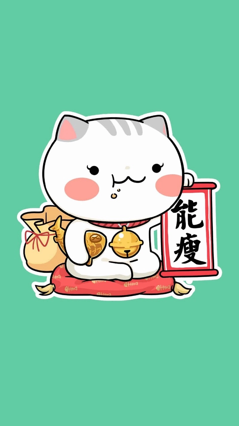 Cập nhật avatar mèo chibi xinh xắn