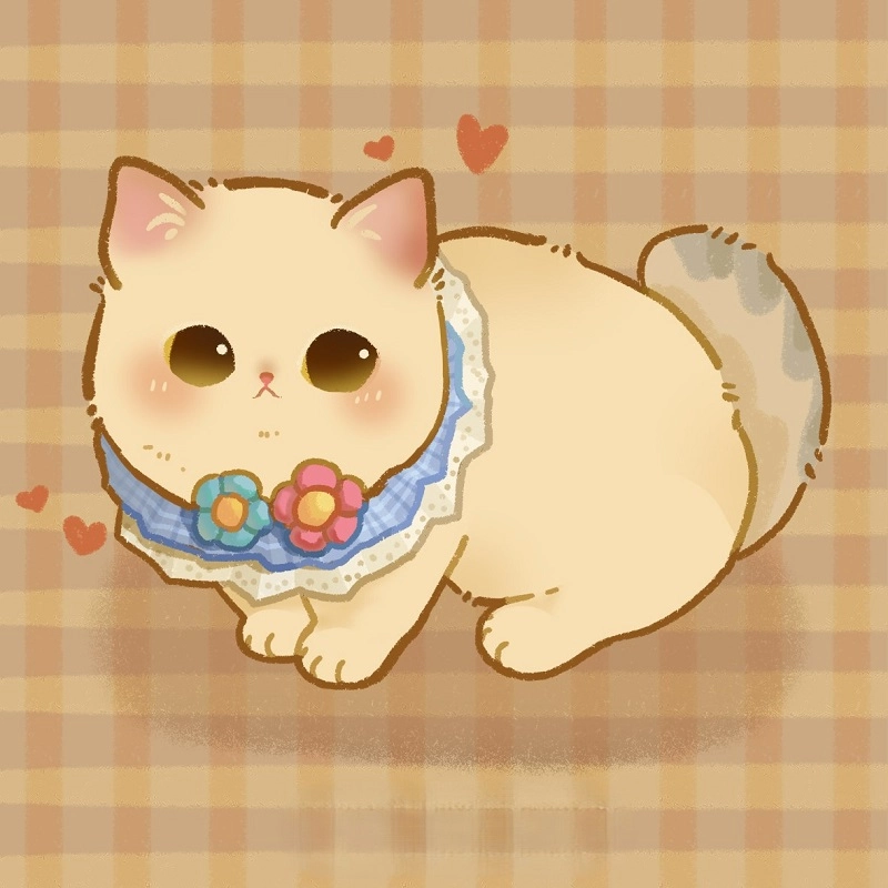 Bé chibi mèo con đáng yêu khiến bạn tan chảy