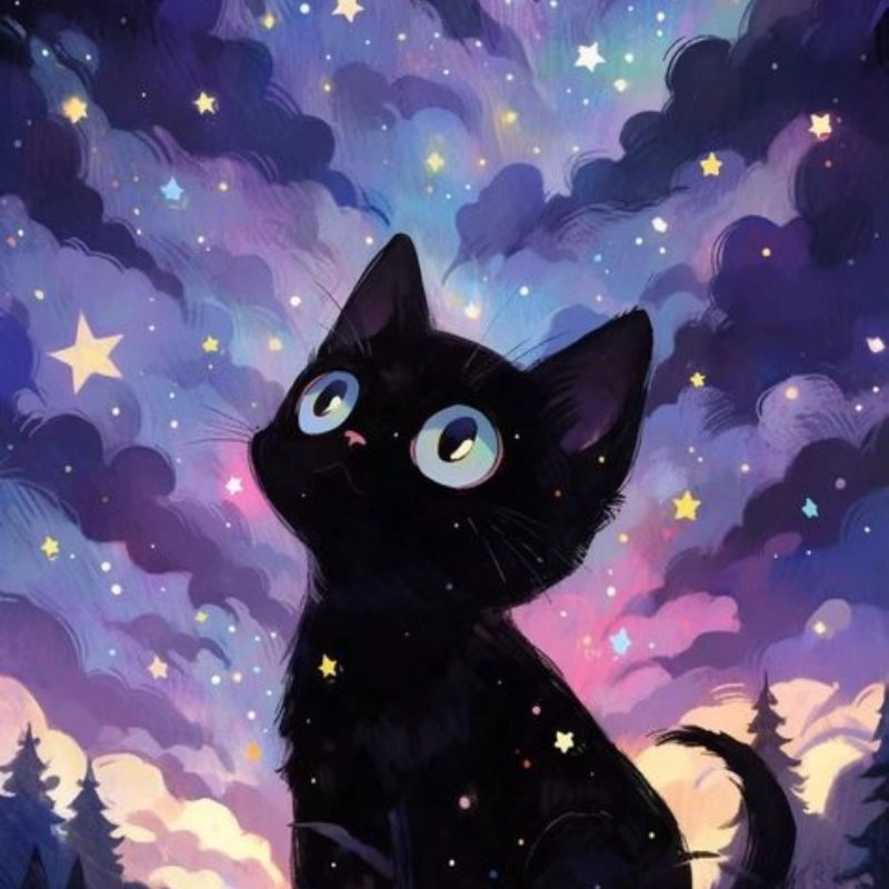 Ngắm nghía hình mèo chi bi cute lạc lối