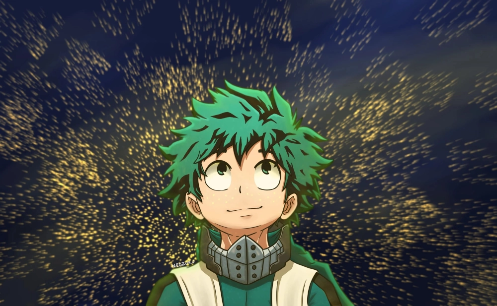 Midoriya Izuku fanart những tác phẩm sáng tạo tuyệt đẹp về Deku