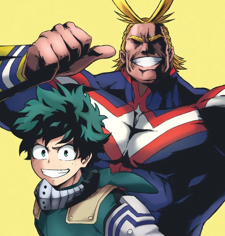All Might x Midoriya mối quan hệ thầy trò truyền cảm hứng mạnh mẽ