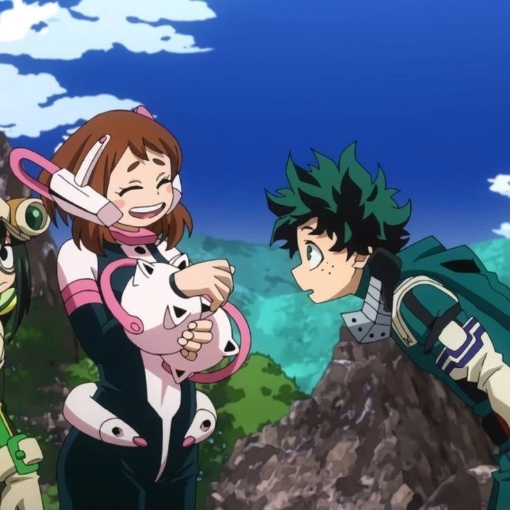 Ochako Midoriya tình bạn thân thiết giữa hai anh hùng trẻ tuổi