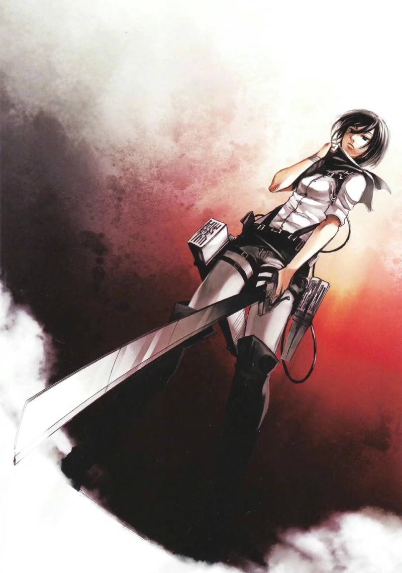 Attack on Titan Mikasa trung thành và mạnh mẽ tuyệt đối