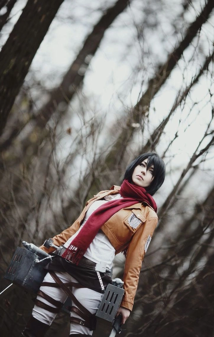 Mikasa costume bộ trang phục mang đậm dấu ấn Ackerman