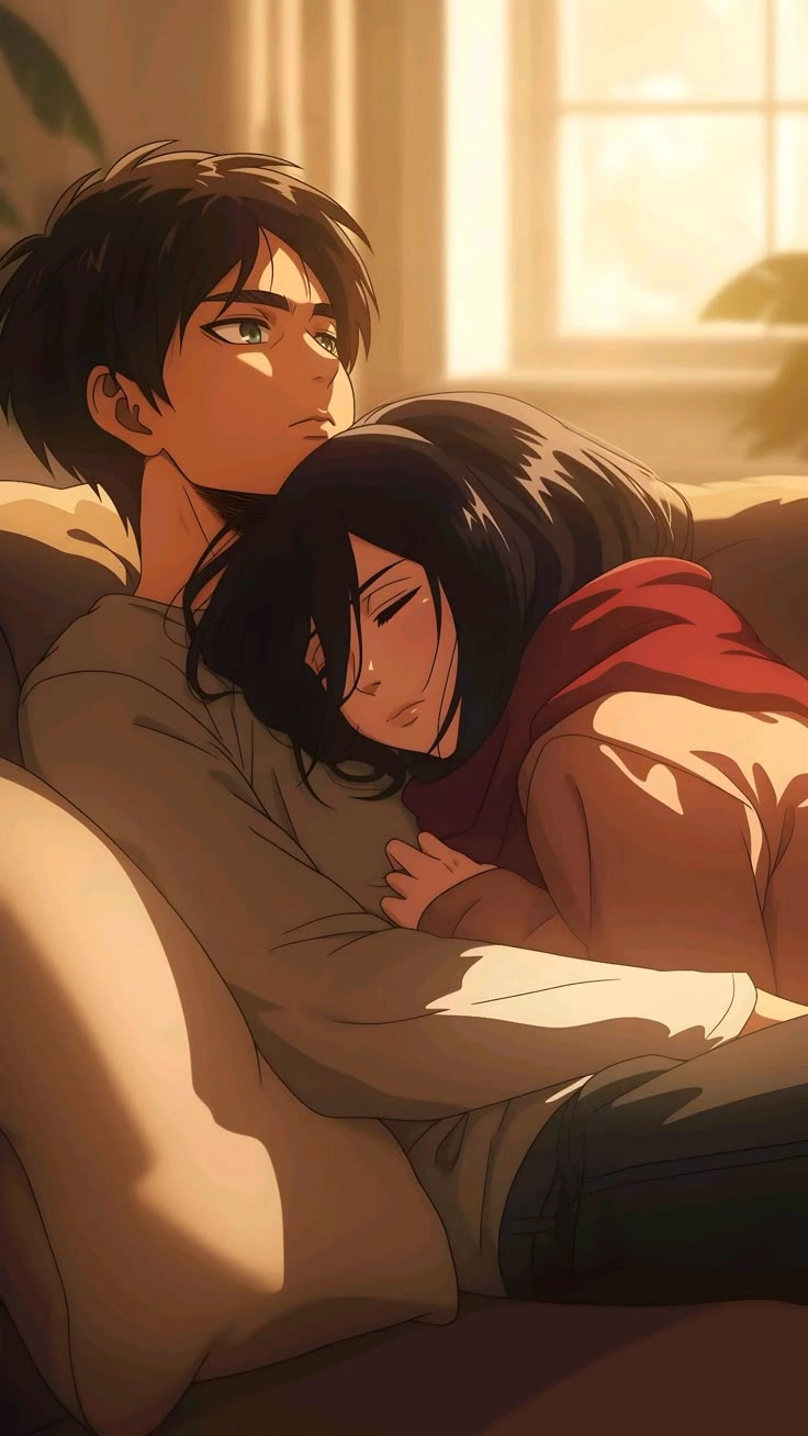 Eren x Mikasa chuyện tình đẹp nhưng đầy bi kịch