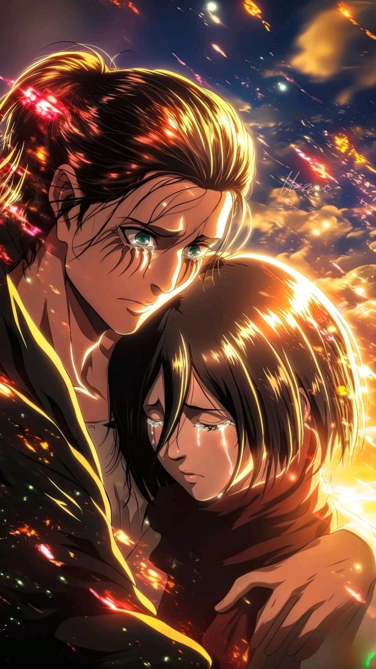 Eren × Mikasa câu chuyện về tình yêu và sự hy sinh