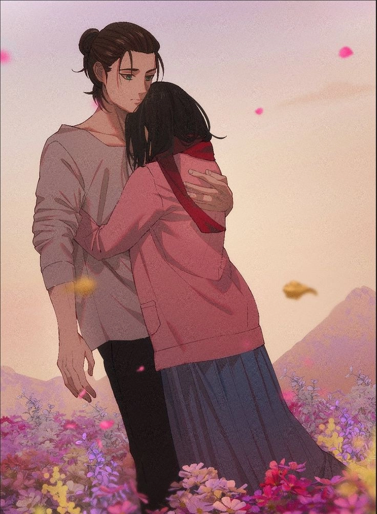 Eren x Mikasa kiss khoảnh khắc ngọt ngào nhưng bi thương