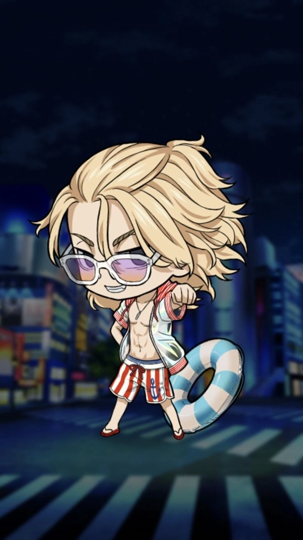 Ảnh chibi revengers mikey mang phong cách Nhật Bản