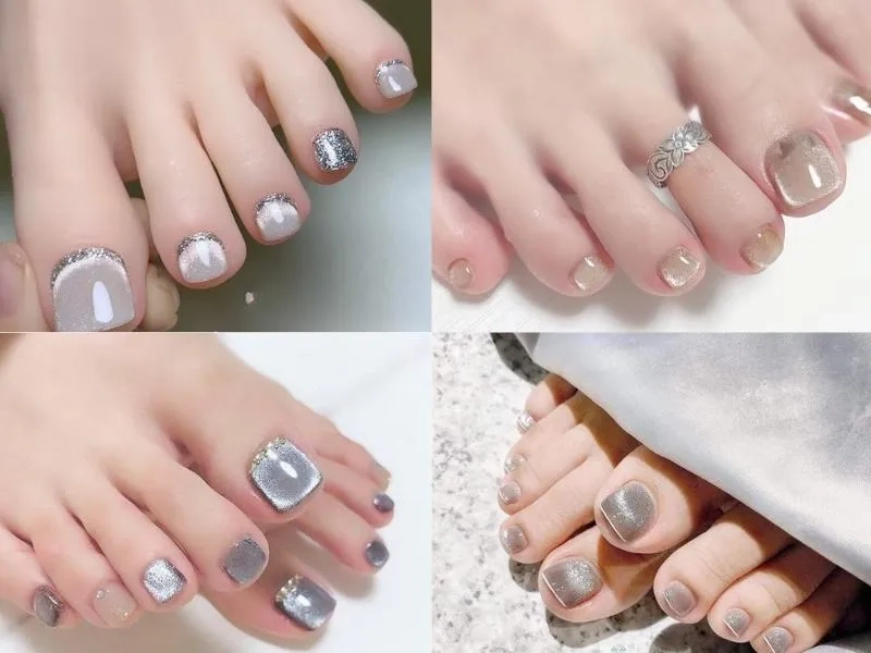 Trải nghiệm phong cách mới với nail móng chân ngắn đầy ấn tượng