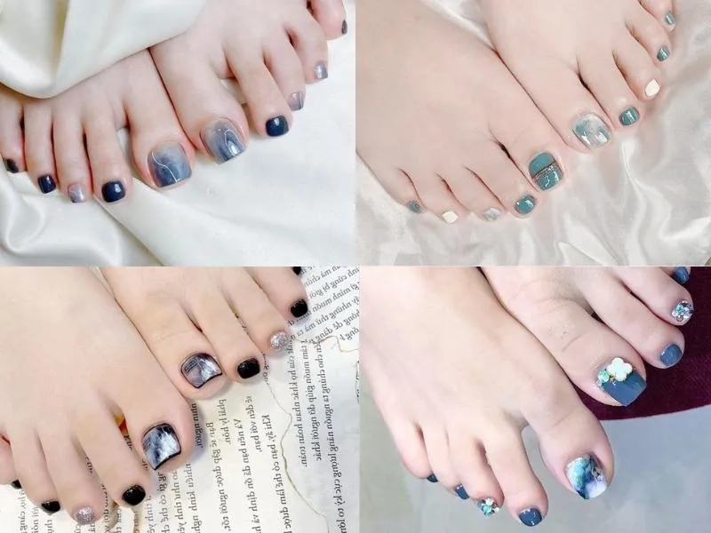 Những mẫu móng chân ngắn đẹp đang là xu hướng hot nhất hiện nay