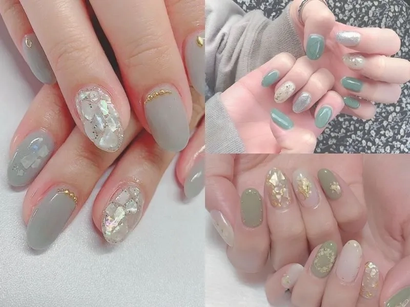 Móng tay xanh pastel phù hợp với những cô nàng yêu phong cách nhẹ nhàng