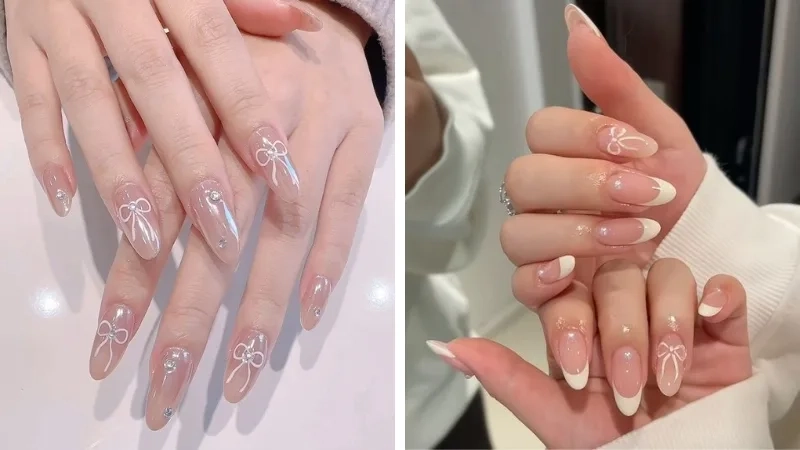 Vẽ móng đơn giản nhưng không hề đơn điệu