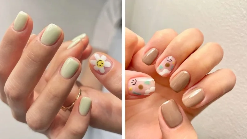 Top mẫu vẽ móng tay đơn giản mà đẹp nàng nên thử