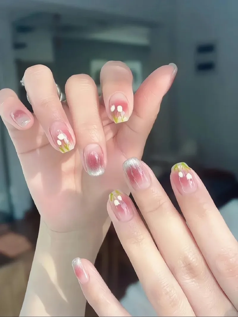 Những bộ móng vẽ đơn giản nàng có thể tự làm tại nhà