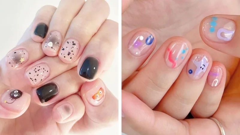 Những mẫu nail vẽ đơn giản nhưng vẫn cực kỳ tinh tế