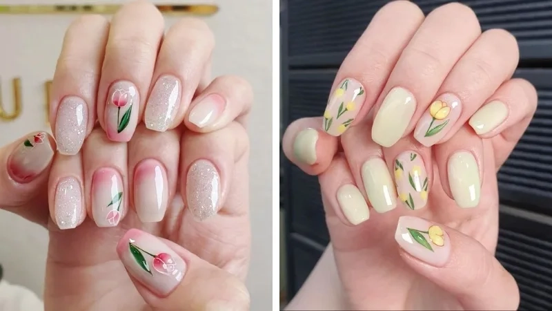 Những mẫu nail vẽ đẹp đơn giản được yêu thích nhất