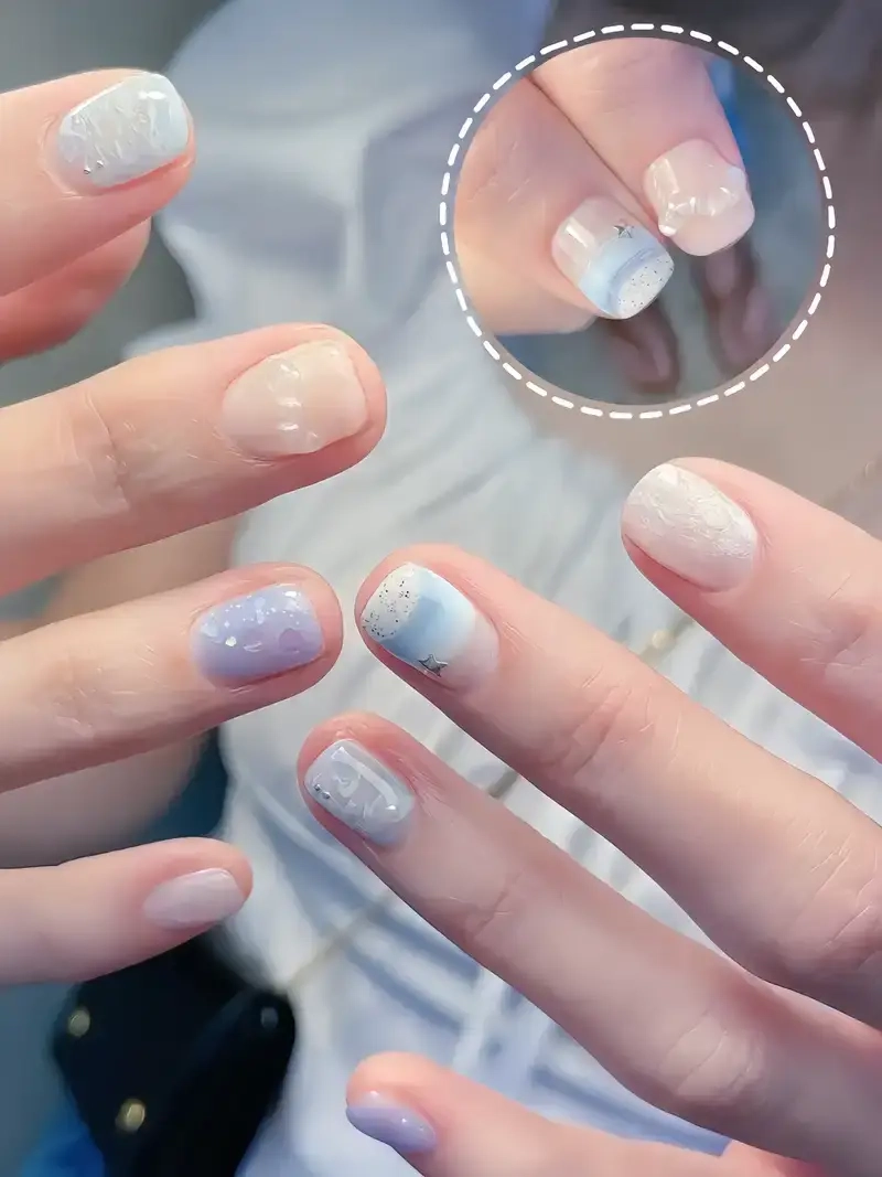 Nail xinh mùa hè với sắc màu tươi tắn rực rỡ