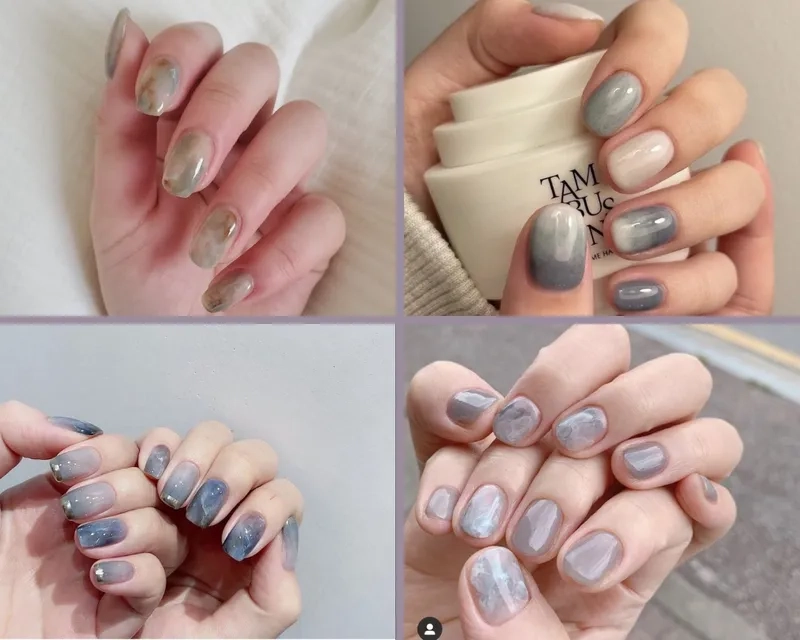 Móng xinh đi biển nhẹ nhàng nhưng vẫn nổi bật