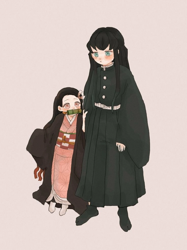 Muichirou x Nezuko fanart và những khoảnh khắc đáng yêu