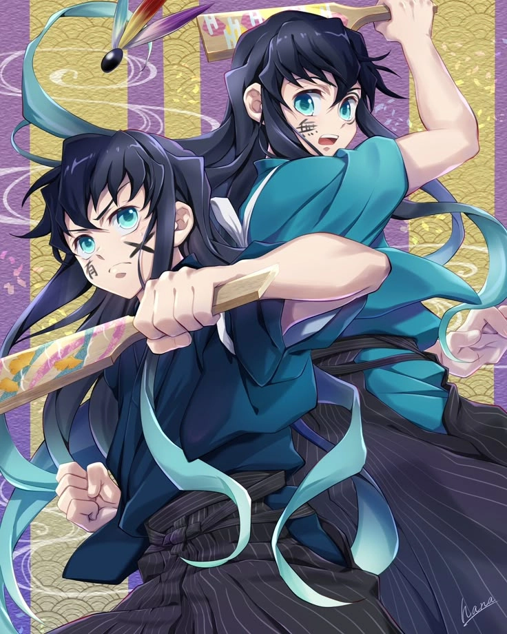 Muichiro and Yuichiro quá khứ của Hà Trụ