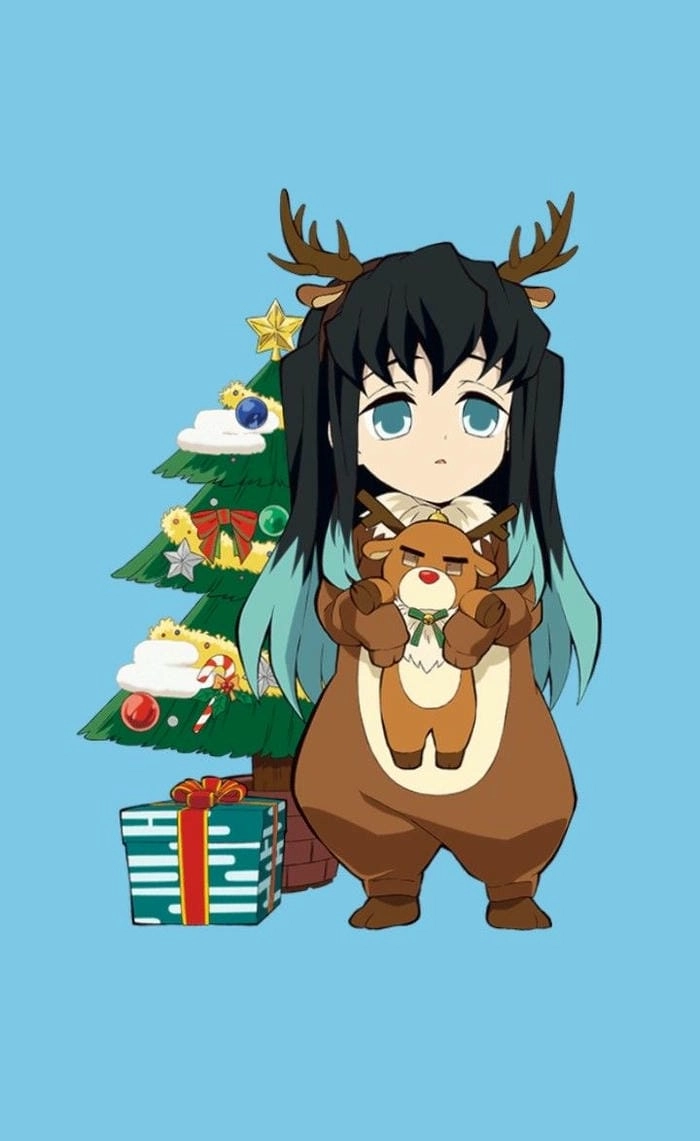 Tải ngay avatar muichirou chibi siêu dễ thương