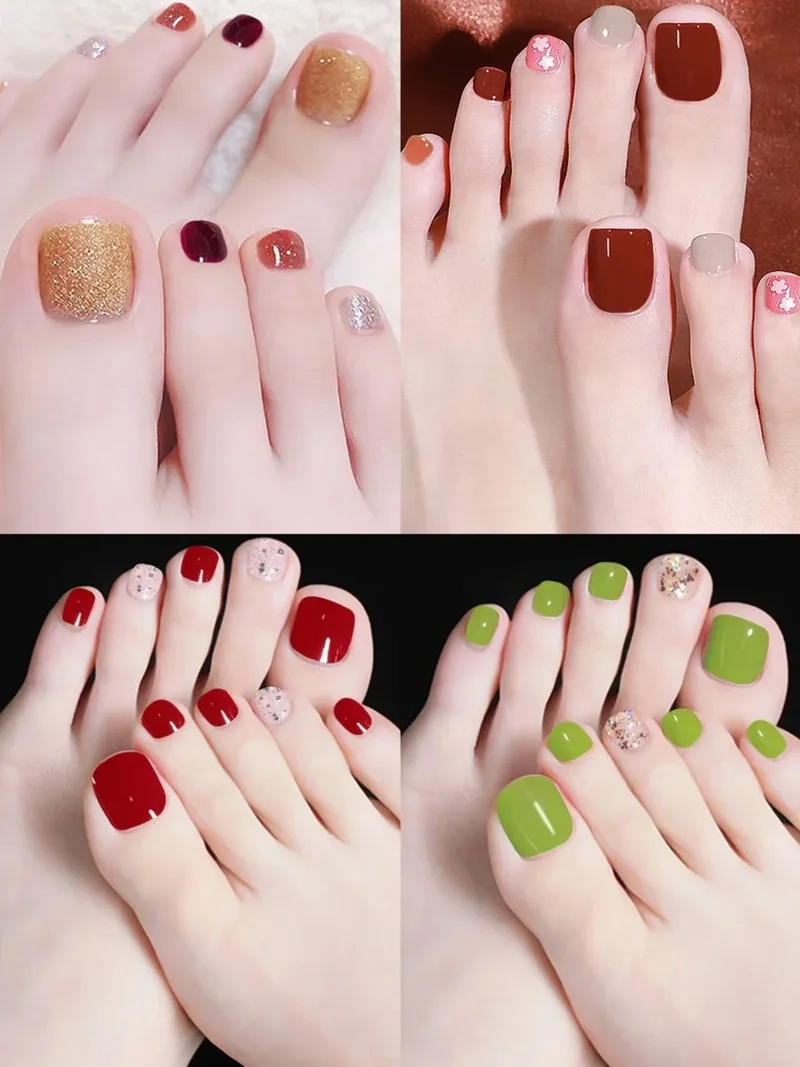 Những mẫu móng chân đẹp đơn giản nàng không thể bỏ qua