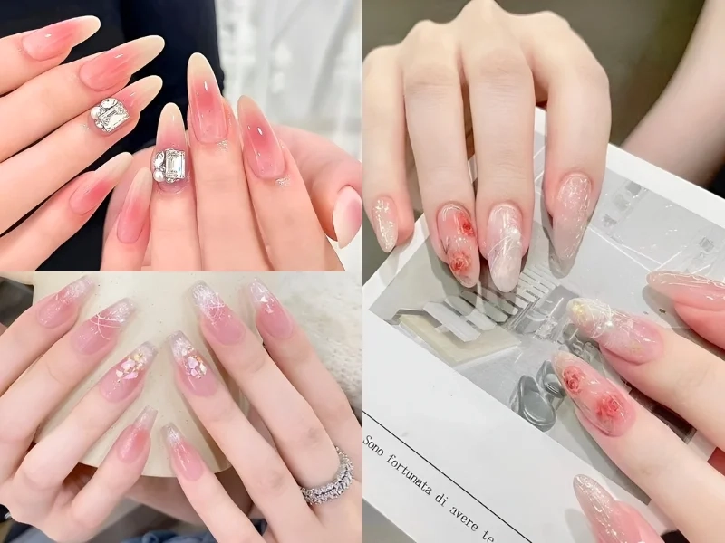 Nail cô dâu xinh giúp nàng tỏa sáng trong ngày trọng đại