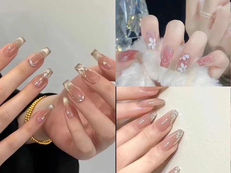 Mẫu nail đẹp chụp ảnh cưới giúp nàng có đôi tay nổi bật trong từng khung hình