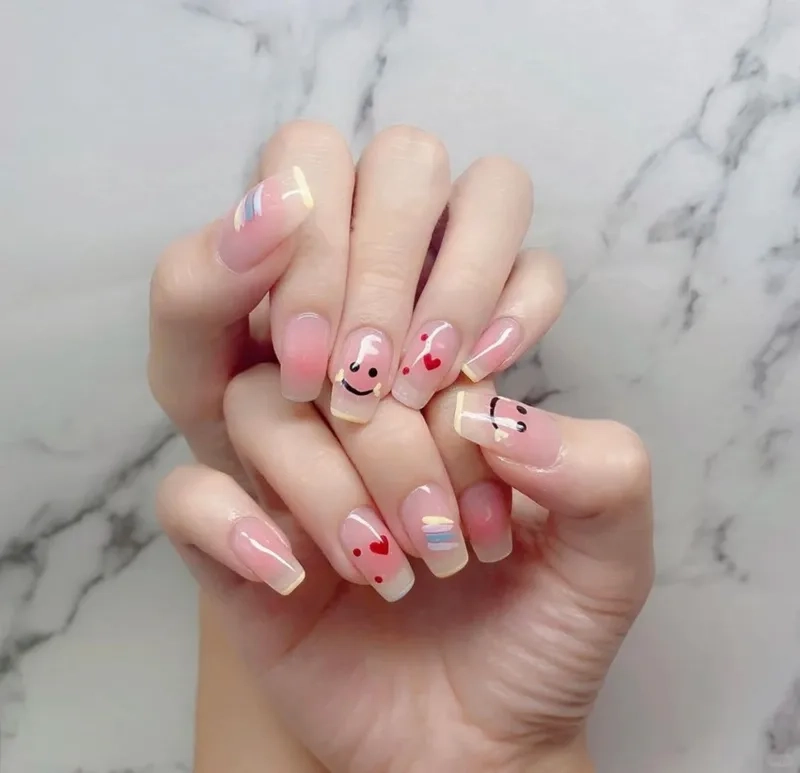 Móng tay cute giúp nàng tự tin khoe cá tính