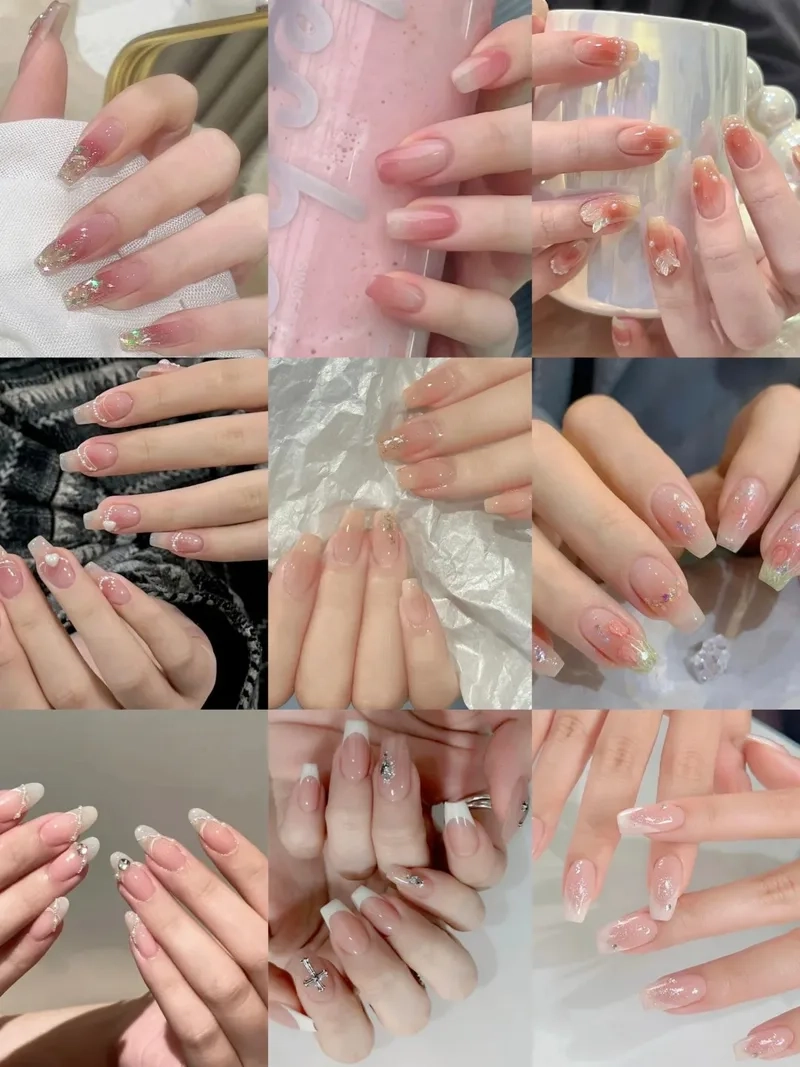 Mẫu nail cute đơn giản nhưng vẫn đầy phong cách