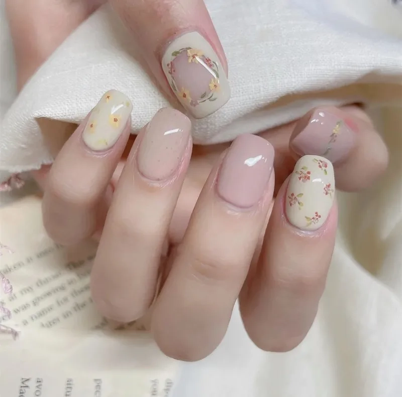 Hình vẽ móng cute siêu dễ thương, nàng đã thử chưa