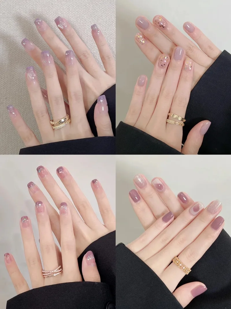 Mẫu nail đẹp đơn giản cho học sinh giúp nàng luôn xinh xắn