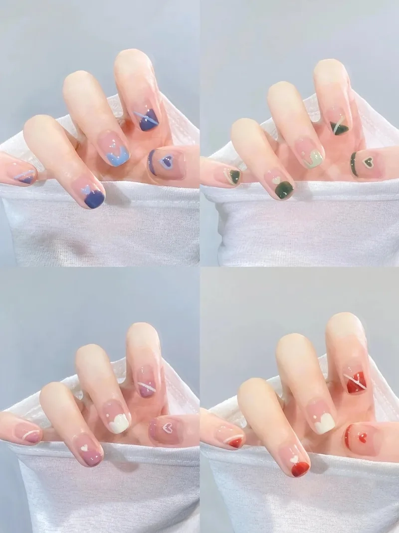 Mẫu nail học sinh đơn giản nhưng vẫn cuốn hút