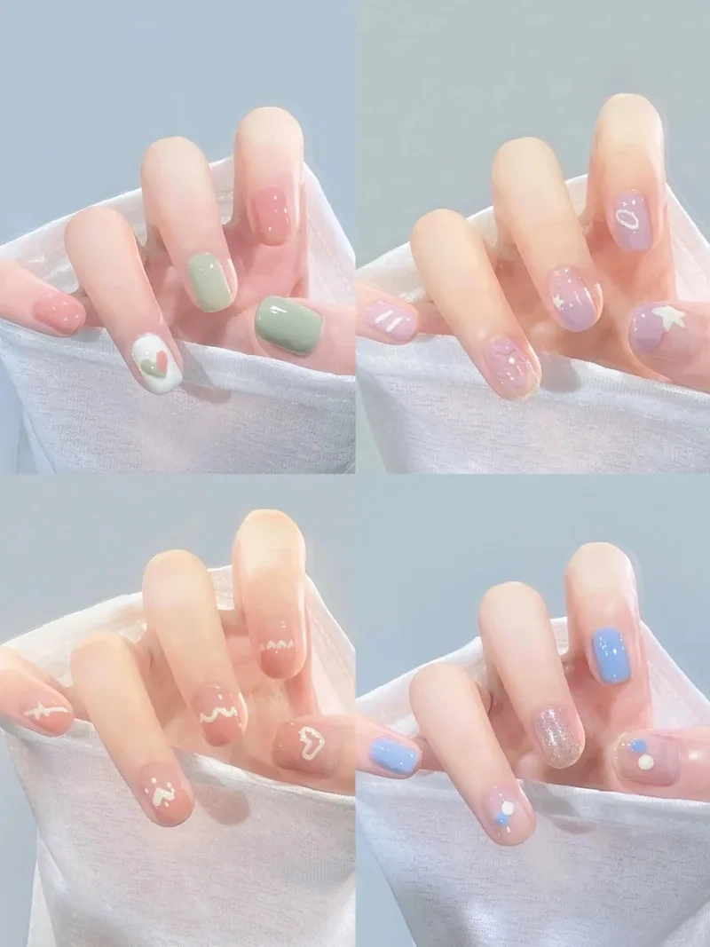 Nail cho học sinh nàng có thể thử ngay tại nhà