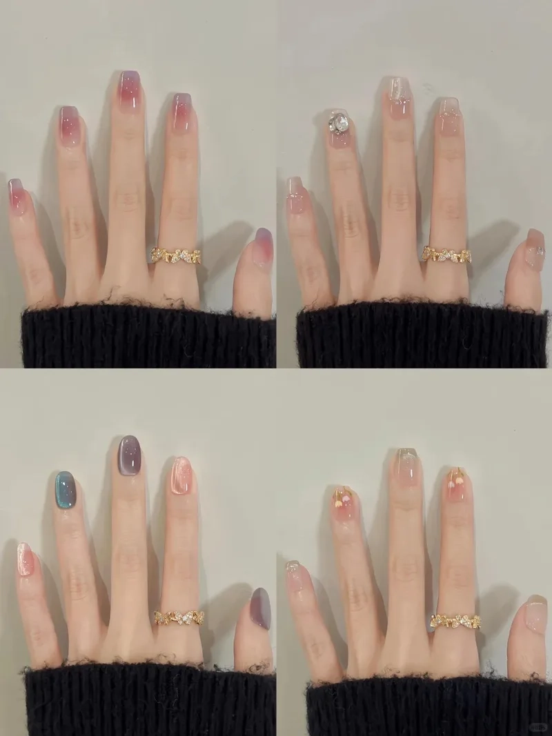 Những mẫu nail đẹp cho học sinh nàng yêu thích sự nhẹ nhàng