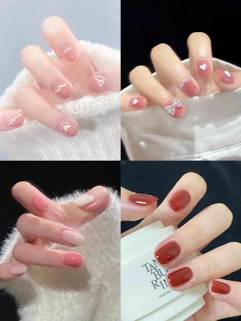 Mẫu móng tay đơn giản đẹp nàng yêu thích sự nhẹ nhàng