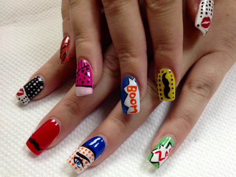 Nail hoạt hình ngộ nghĩnh giúp đôi tay thêm phần sinh động