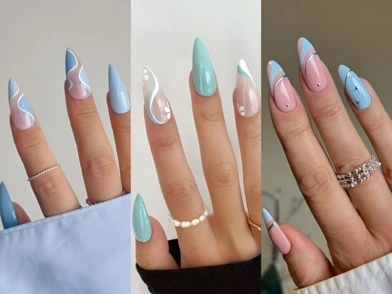 Những mẫu móng tay đẹp nhẹ nhàng giúp nàng có thêm nhiều sự lựa chọn
