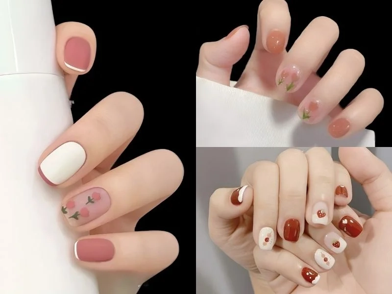 Các mẫu nail đẹp nhẹ nhàng phù hợp với mọi dịp