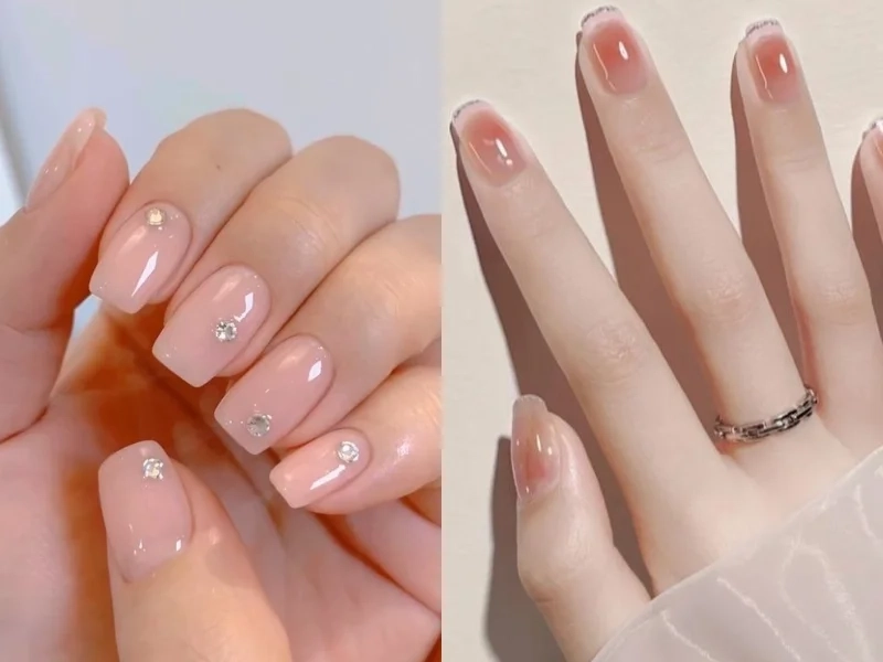 Mẫu nail hồng nhẹ nhàng giúp nàng tự tin khoe đôi tay đẹp