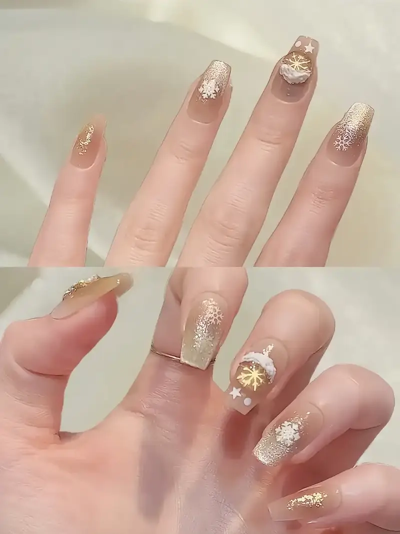 Mẫu nail noel phù hợp với mọi phong cách thời trang