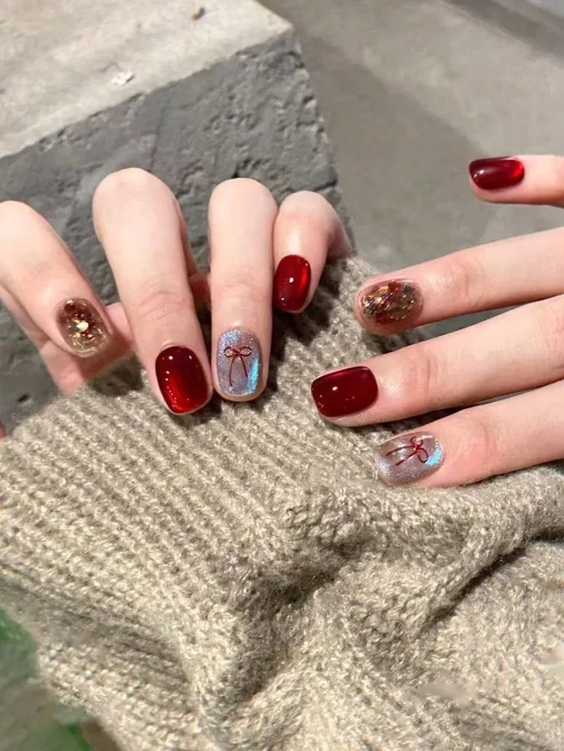 Mẫu nail đẹp giáng sinh giúp nàng tự tin đón lễ hội