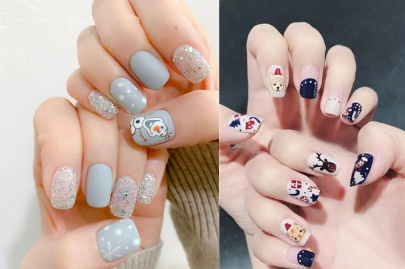 Những mẫu nail noel giúp nàng luôn nổi bật